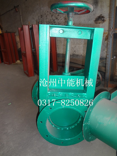 手動圓插板閥 手動圓插板閥